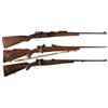 Image 1 : Three Bolt Action Rifles -A) Yugoslavian M24 Mauser Rifle