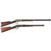 Image 1 : Collector's Lot of Two Winchester Lever Action Long Guns -A) Winchester Model 1894 Rifle