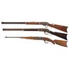 Image 2 : Three Lever Action Rifles -A) Marlin Model 1893 Rifle