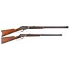 Image 1 : Two Marlin Lever Action Rifles -A) Marlin Model 1893 Rifle
