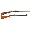 Image 1 : Two Sporting Lever Action Longarms -A) Marlin Model 1894 Rifle