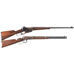 Collector's Lot of Two Winchester Lever Action Long Guns -A) Winchester Model 1895 Rifle
