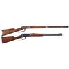 Image 1 : Collector's Lot of Two Winchester Lever Action Long Guns -A) Winchester Model 1892 Rifle