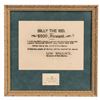 Image 1 : Framed $500 Reward Notice for Billy the Kid
