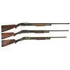 Image 1 : Three Winchester Slide Action Shotguns -A) Winchester Model 12 Shotgun