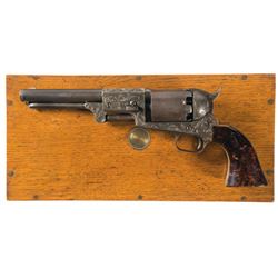 Cased Engraved and British Proofed Colt Third Model Dragoon Percussion Revolver