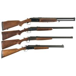 Four Savage Combination Guns -A) Savage Model 2400 Combination Shotgun/Rifle
