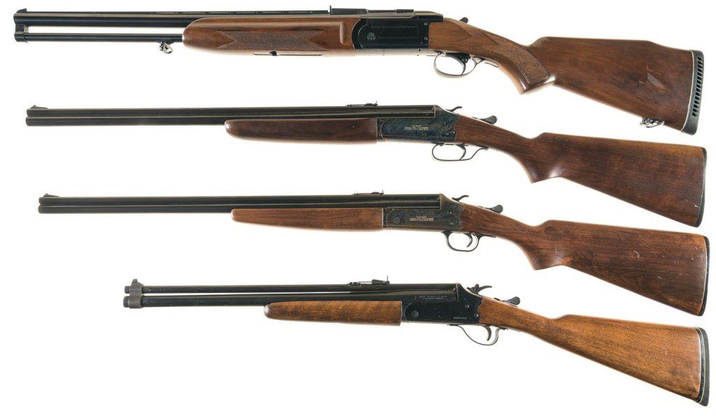 Four Savage Combination Guns A) Savage Model 2400 Combination Shotgun