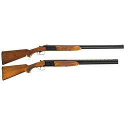 Two Savage Arms Over/Under Shotguns -A) Savage Model 330 20 Gauge Shotgun