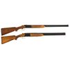 Image 1 : Two Savage Arms Over/Under Shotguns -A) Savage Model 330 20 Gauge Shotgun