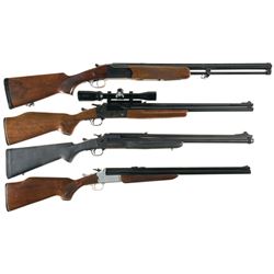 Four Savage Combination Guns -A) Stevens Model 389 Combination Rifle/Shotgun