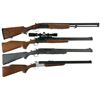 Image 1 : Four Savage Combination Guns -A) Stevens Model 389 Combination Rifle/Shotgun
