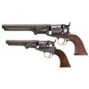 Image 1 : Collector's Lot of Two Colt Percussion Revolvers -A) Colt Model 1851 Navy Revolver