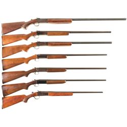 Collector's Lot of Seven Winchester Single Shot Break Action Shotguns -A) Winchester Model 37A Shotg