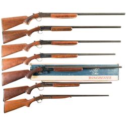Collector's Lot of Seven Winchester Single Shot Break Action Shotguns -A) Winchester Model 37A Shotg