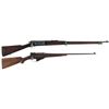 Image 1 : Two Bolt Action Rifles -A) U.S. Springfield Armory Model 1898 Krag Rifle