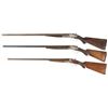 Image 2 : Three Double Barrel Hammerless Shotguns -A) Engraved L.C. Smith No. 2 Grade Shotgun