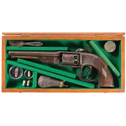 Civil War Era Savage Navy Percussion Revolver with Accessories