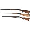 Image 2 : Three Savage Double Barrel Shotguns -A) Savage Fox Model BST 20 Gauge Shotgun with Box