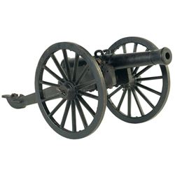 Two Cannons -A) Scale Model 1841 6 Pound Field Gun with Limber