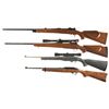 Image 2 : Four Sporting Longarms -A) Fabrique Nationale Mauser Bolt Action Rifle