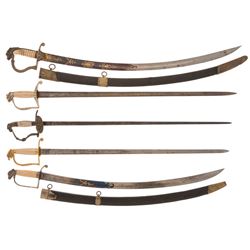 Five Eagle Head Pommel Swords