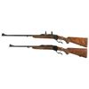 Image 2 : Two Ruger Single Shot Falling Block Rifles with Boxes -A) Ruger No. 1 Medium Sporter Rifle