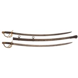 Two Ames U.S. Cavalry Swords