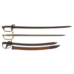 Three American Style Swords
