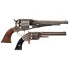 Image 2 : Two Antique Revolvers -A) Remington New Model Army Percussion Revolver