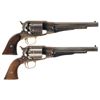 Image 2 : Collector's Lot of Two New Model Army Percussion Revolvers -A) Remington New Model Army Revolver