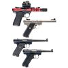 Image 2 : Four Ruger Semi-Automatic Sporting Pistols -A) Ruger Model 22/45 Lite Pistol with Box