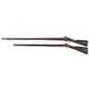 Image 2 : Two Flintlock Muskets -A) U.S. Springfield Armory Model 1795 Flintlock Musket with Bayonet
