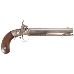 Unmarked Waters "All Metal" Style Single Shot Percussion Pistol