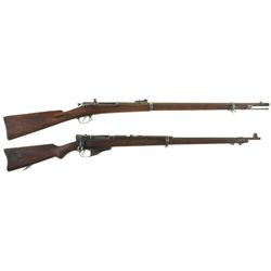 Two U.S. Military Bolt Action Rifles -A) U.S. Springfield Armory Model 1882 Chaffee-Reese Rifle