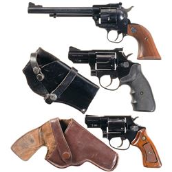 Three Sporting Revolvers -A) Ruger New Model Single Six Single Action Revolver