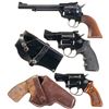 Image 1 : Three Sporting Revolvers -A) Ruger New Model Single Six Single Action Revolver