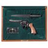 Image 1 : Cased Enfield No. 2 MK I Commando Commemorative Double Action Revolver with Dagger