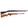 Image 1 : Two Bolt Action Rifles -A) U.S. Springfield Model 1898 Krag Rifle