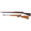 Image 2 : Two Bolt Action Rifles -A) U.S. Springfield Model 1898 Krag Rifle