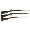 Image 1 : Three Long Guns -A) U.S. Springfield Model 1879 Trapdoor Carbine