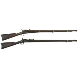 Collector's Lot of Two U.S. Springfield Breech Loading Rifles -A) Springfield Joslyn Rifle