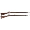 Image 1 : Two U.S. Springfield Trapdoor Rifles -A) Springfield Model 1884 Rifle