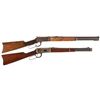 Image 1 : Collector's Lot of Two Winchester Lever Action Long Arms -A) Winchester Model 1892 Takedown Rifle