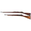 Image 2 : Two U.S. Springfield Model 1898 Krag Bolt Action Rifles -A) U.S. Springfield Model 1898 Krag Rifle