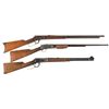 Image 1 : Three Sporting Rifles -A) Marlin Model 1892 Lever Action Rifle