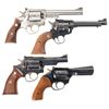 Image 2 : Four Sporting Revolvers -A) Ruger Security Six Double Action Revolver with Box