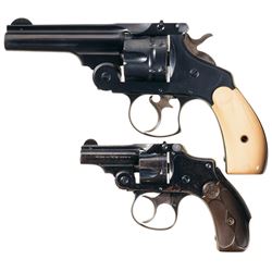 Two Smith & Wesson Double Action Revolvers -A) S&W .44 Double Action First Model Revolver