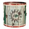 Image 1 : Copy of a Revolutionary War Era Attributed Bass Drum with the Insignia of the Independent Company of