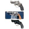 Image 1 : Three Smith & Wesson Double Action Revolvers -A) S&W Model 629-1 Revolver with Case